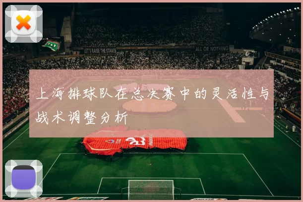 上海排球队在总决赛中的灵活性与战术调整分析