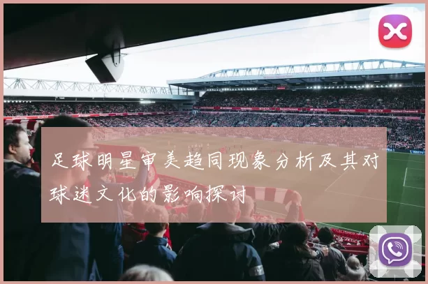 足球明星审美趋同现象分析及其对球迷文化的影响探讨
